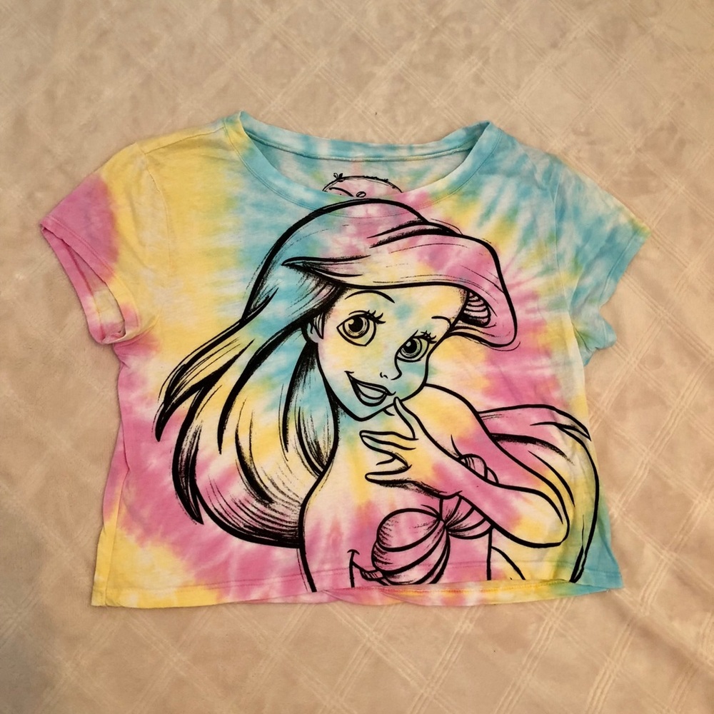 SOLD Tie dye Ariel t-shirt